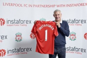 Компания InstaForex заключила партнерское соглашение с ФК Ливерпуль